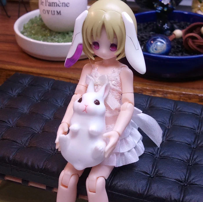 【ナミネ】白水晶の三つ指うさぎちゃん形オルゴナイト☆他２点 宇宙うさ工場 on X: 