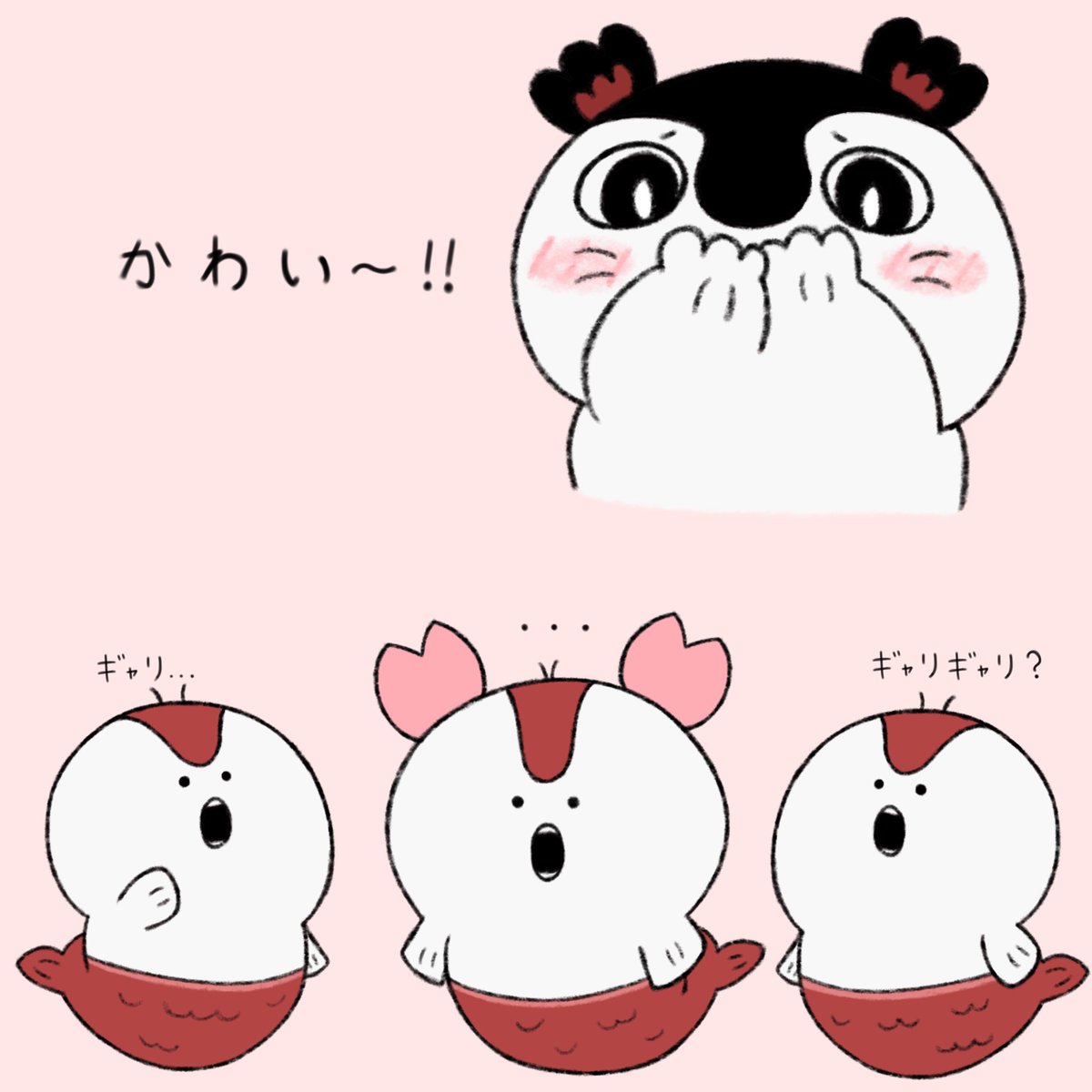 mituba_nyt's tweet photo. セイレーンちゃんと人魚ちゃん
 #ちいかわファンアート https://t.co/rMr3uhWZ5j