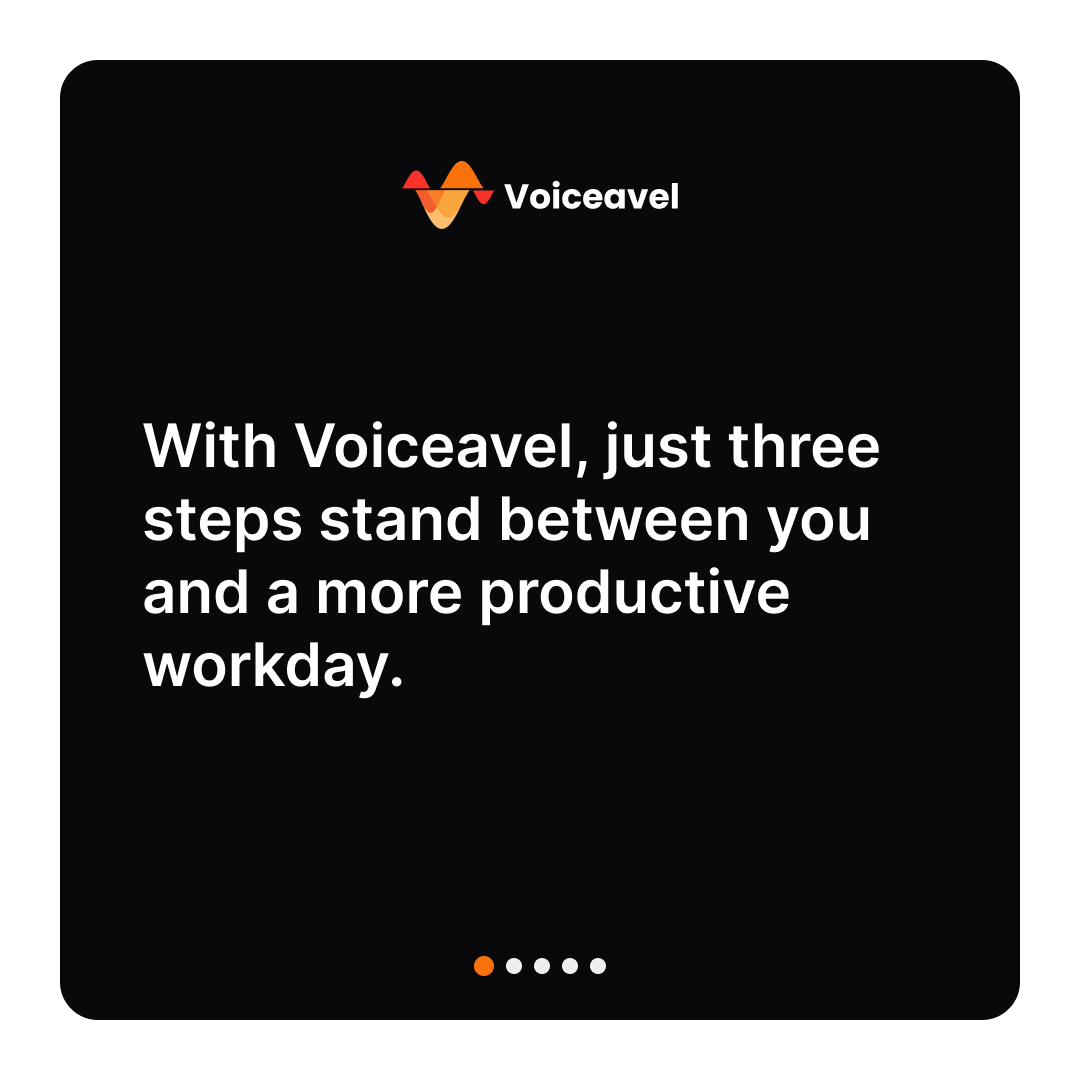 voiceavel's tweet photo. Get hours back in your day with Voiceavel in just 3 steps! 👇 Try it today and unlock the power of automation. 

https://t.co/P1sHBUwssV #Voiceavel #AI #Automation

#Voiceavel #Automation https://t.co/5uzbCTsYfP
