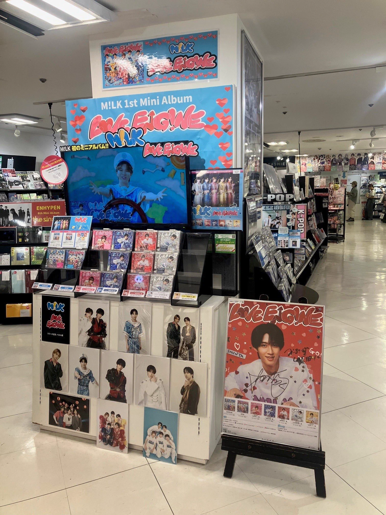 ビクターエンタテインメント в X: „👑M!LK👑 【#ラブエンジン 店舗情報