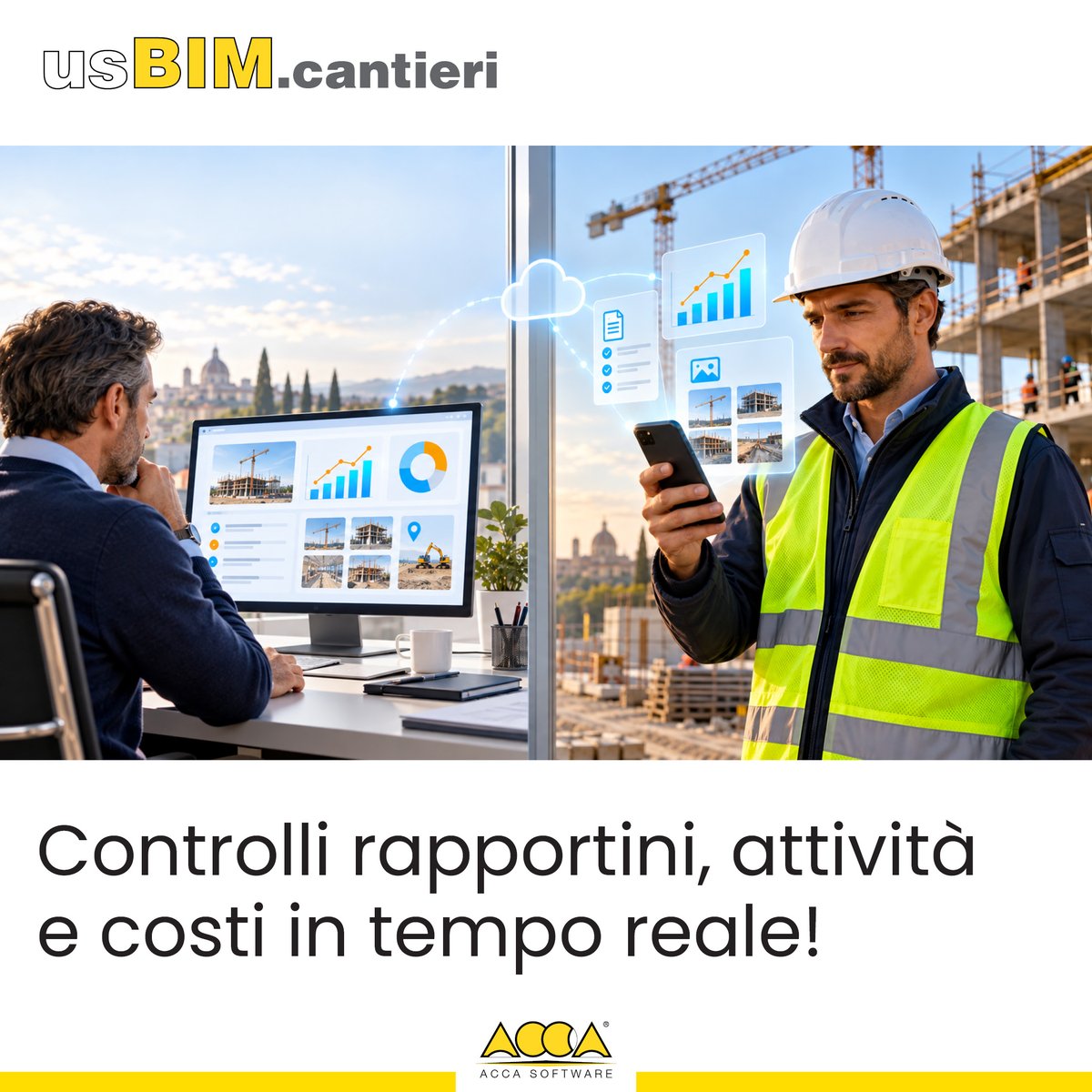 ACCAsoftware's tweet photo. 👷‍♂️👌 Tutto il #cantiere sotto controllo!
📱 Rapportini dal telefono
📊 Costi aggiornati in tempo reale
🗂️ Foto e documenti in un unico posto

Niente foglietti da recuperare, dati da ricopiare o sorprese quando ormai è tardi

Attiva la prova gratuita qui 👇
https://t.co/vENP5o3JxP https://t.co/VMoIlH1L8S