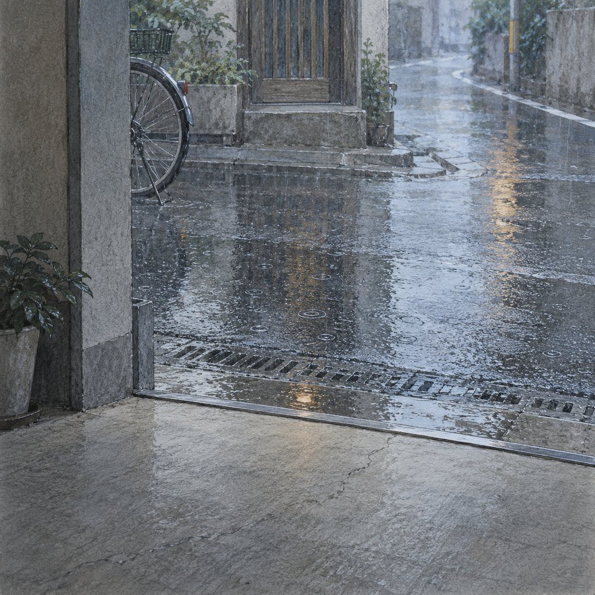 PathToJapan800's tweet photo. A sudden rain can change more than the plan.

In Japan, a covered shopping street may keep the walk going; a kissaten or café may offer a place to wait indoors. Neither has to become the destination.

But when the route slows or pauses, one ordinary detail can come into view—a street seen from a table, the way back outside.

That unplanned place can remain as another way into the town—something to recognize later, return to, or notice again elsewhere.