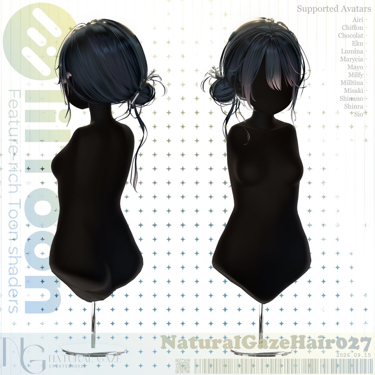 NaturalShop0921's tweet photo. 〈NaturalGazeHair027〉
9月17日18:00より発売開始いたします！

❗リツイート+フォローをくださった3名にフルパッケージをプレゼントします！
9/19 20:00まで抽選が行われますので、たくさんの関心をお願いします❗

🔗https://t.co/W7jpLbvlK2
ハッシュタグと一緒に自分のファッションを見せて！💗
#Natural_Shop