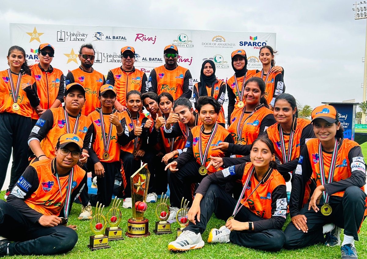 ZindagiTrust's tweet photo. Emaan Afridi, a Class 9F student at a #ZindagiTrust adopted school, made history as the school’s first student to compete in PCB’s National Women’s T20 U19 Tournament.

Representing Star Women’s Cricket Team as a wicket-keeper, Emaan was named the tournament’s top fielder. https://t.co/BKpR8b1LaV