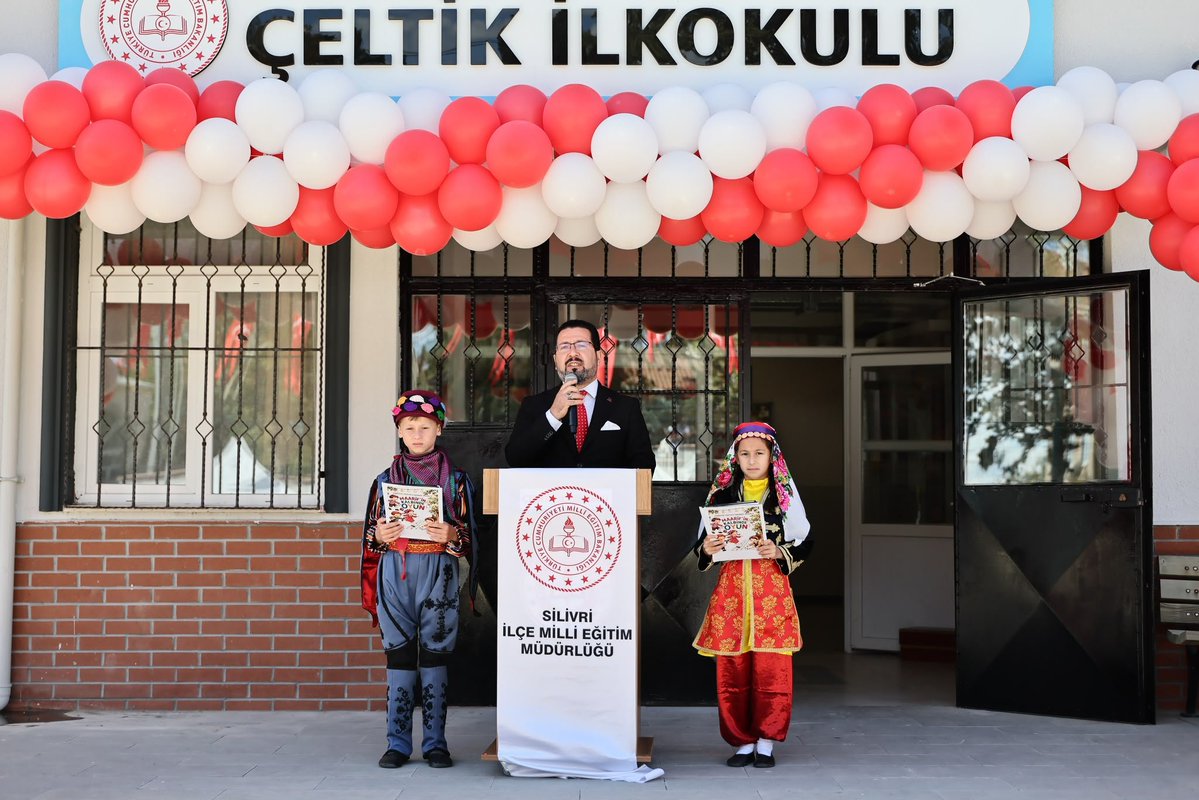 memsilivri's tweet photo. Kaymakamımız Sayın Murat Eren, Silivri Belediye Başkan Vekili Sayın Yalçın Ekici, İlçe Millî Eğitim Müdürümüz İbrahim Hakkı Damat ve STK Başkanlarının katılımlarıyla Çeltik İlkokulunda 2026-2027 Eğitim Öğretim Yılı Açılışı ve İlköğretim Haftası Kutlama Programı gerçekleştirildi. https://t.co/sgo5NKHMxB