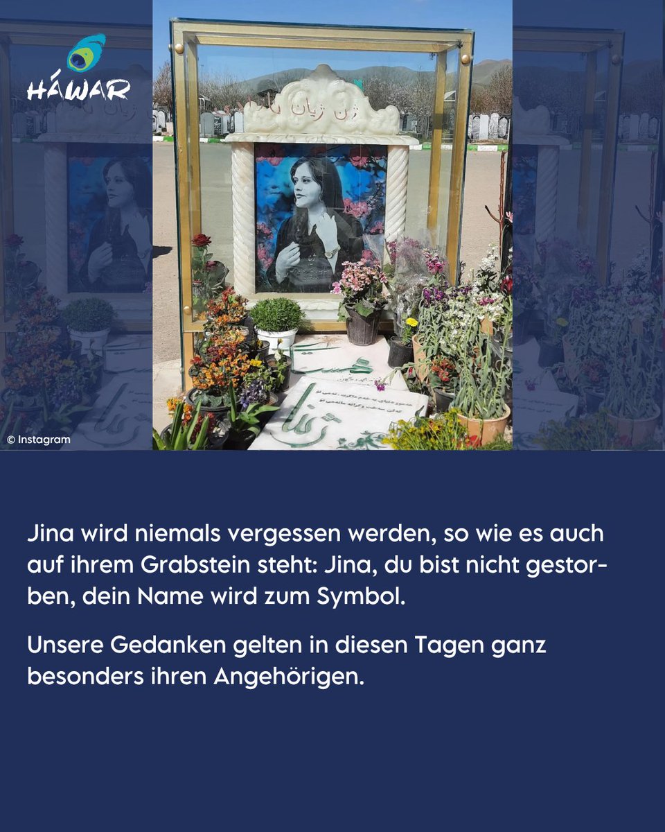 HawarHelp's tweet photo. Jina wird niemals vergessen werden, so wie es auch auf ihrem Grabstein steht: Jina, du bist nicht gestorben, dein Name wird zum Symbol.

Unsere Gedanken gelten in diesen Tagen ganz besonders ihren Angehörigen. https://t.co/9iwwyx4Q3t