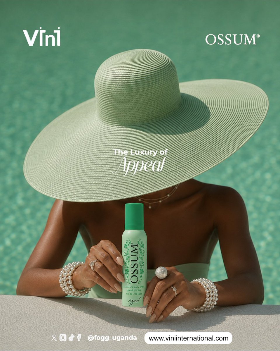 FOGG_UGANDA's tweet photo. Enjoy the luxury of Appeal with #OSSUM from the makers of #FOGG
#Fragrance #BodyCare https://t.co/JLpmMEG14A