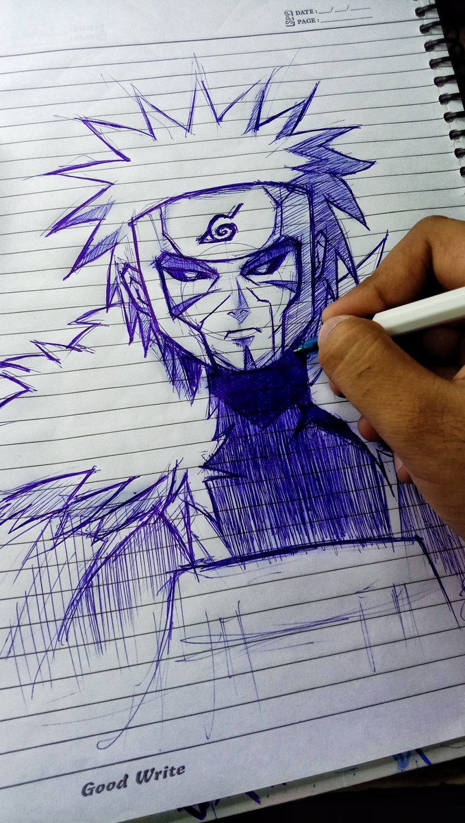 vsdarts's tweet photo. Quick Sketch of Tobirama ✨ #tobirama #naruto #drawing #quicksketch https://t.co/mbGbHVbLBL via @YouTube https://t.co/0SzepKRLYy