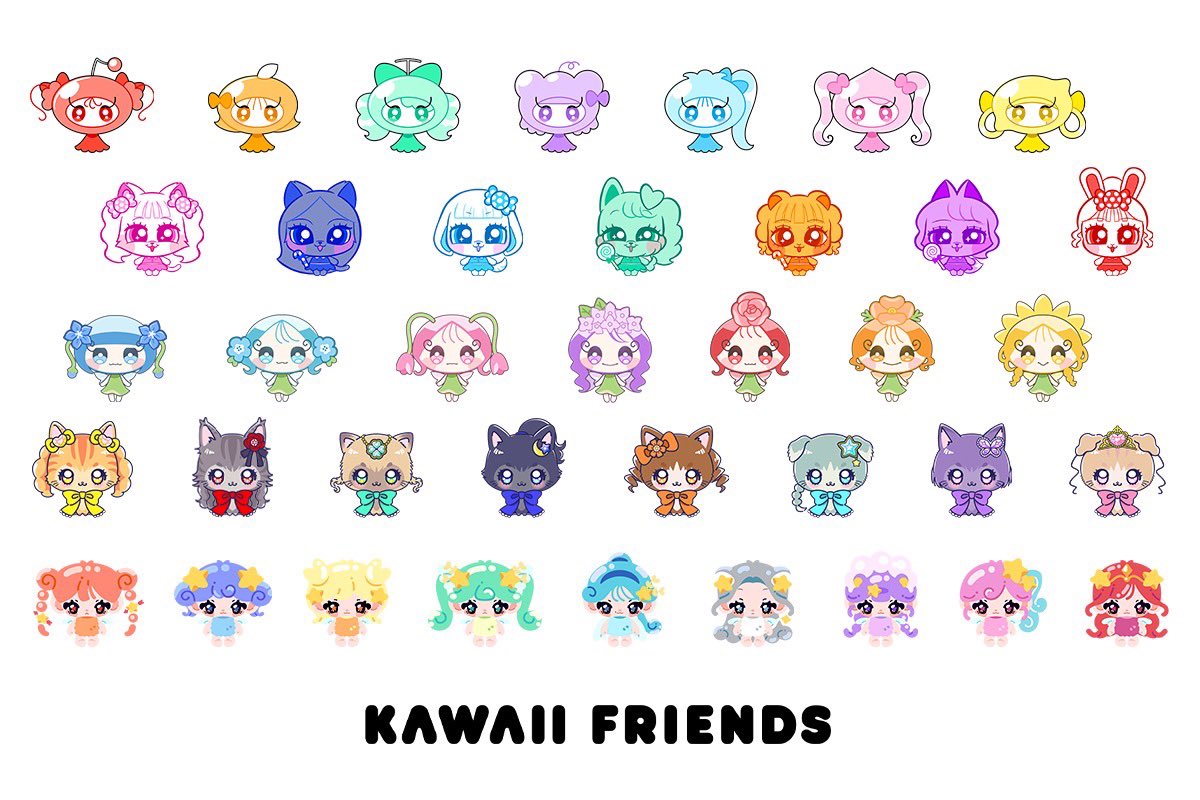 KAWAII__LAB's tweet photo. 🛍️「KAWAII FRIENDS」グッズ通販決定🛍️

「KAWAII FRIENDS」グッズの
オンライン販売が決定しました‼️

🌈アクキー 🌈缶バッジ
🌈ミニクリアうちわ
🌈Tシャツ
🌈ステッカー
🌈クリアファイル

などなど
盛りだくさんのキャラクターグッズ、要チェックです✨

【通販販売期間】
2026年9月18日（金）20:00〜10月4日（日）23:59
※コンビニ支払い10月1日（木）23:59まで

🛍️ご購入はこちら
https://t.co/o29ToclC0a

#KAWAIILAB #カワラボ
#KAWAIIFRIENDS