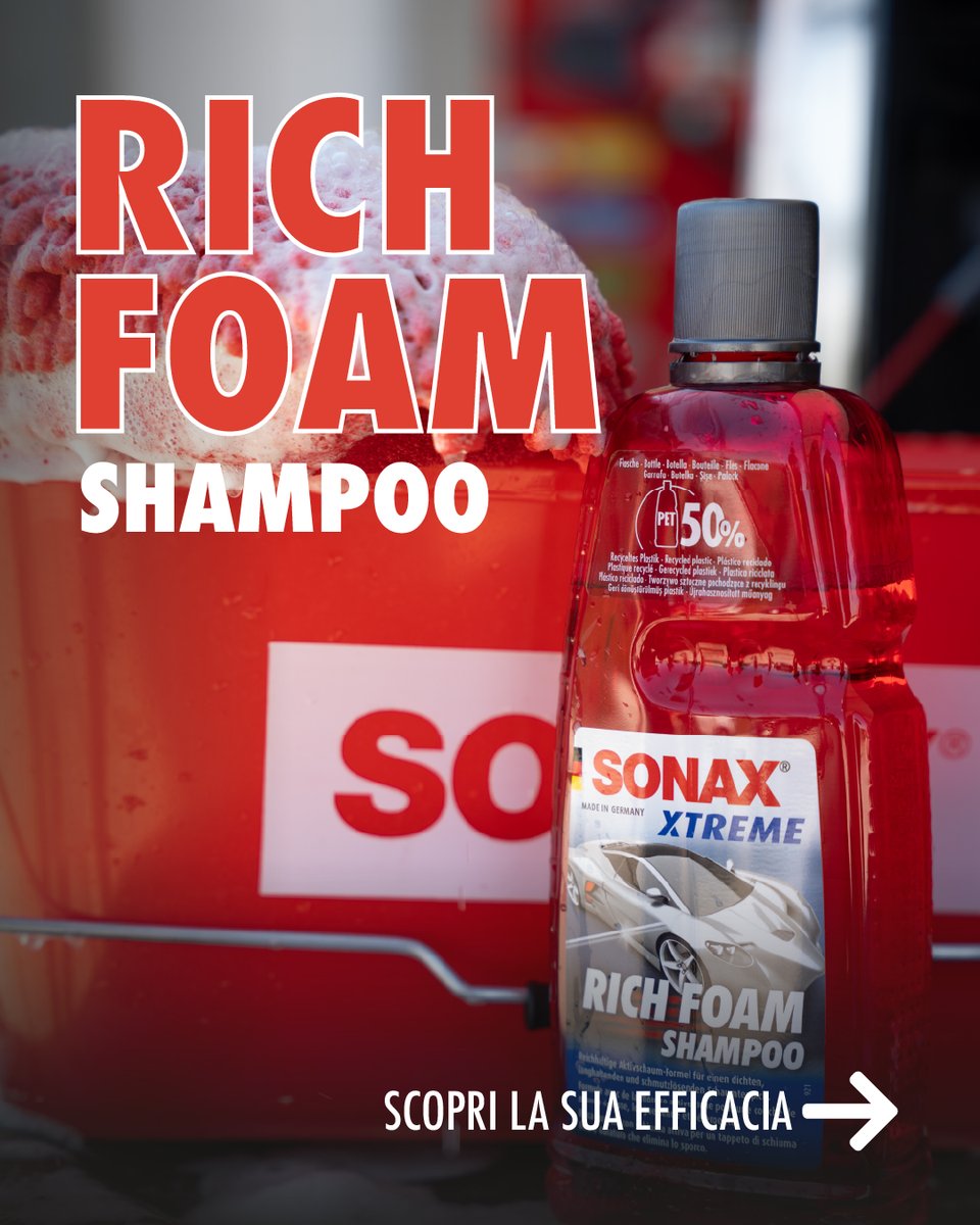 dennimille22285's tweet photo. Dense foam, pH-neutral, and safe washing. Rich Foam Shampoo does exactly what it promises. https://t.co/Za9ZBkHze7