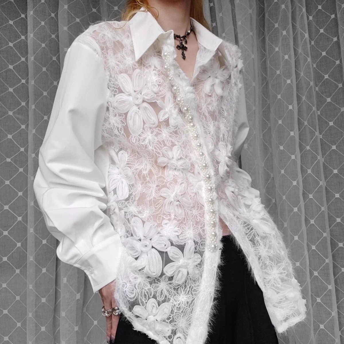 GASA 「花嫁の刺繍」刺繍ブラウス ホワイト ManusMachina on X: 