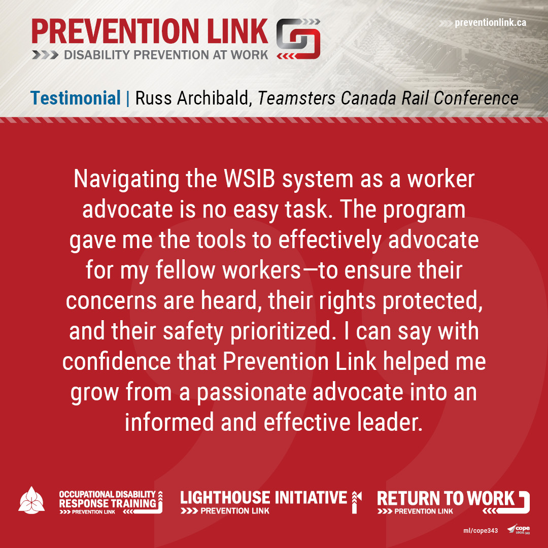 Preventionlink's tweet photo. We live for feedback like this! Thank you, Russ! 🤝
✨Explore Prevention Link at https://t.co/VciNGACKYY

#onlab #WorkersComp #WorkersCompensation #wsib #HealthAndSafety #WorkplaceSafety #OccupationalHealth #Ontario #SafetyTraining #WorkplaceInjury #ReturnToWork @TeamstersCanada https://t.co/STbcuJXee7