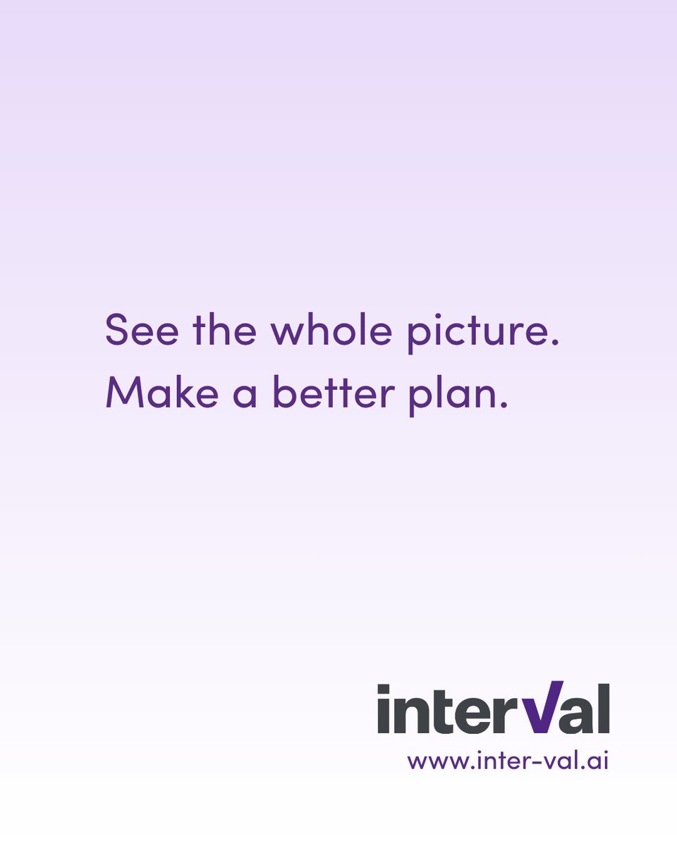interVal_ai's tweet photo. The accountant has the financial statements. The advisor has the personal plan. The business owner has a slightly different conversation with each of them.

We built interVal to bridge the gap. When both advisors are looking at the whole picture, the plan gets better. https://t.co/aiwG5juSP7