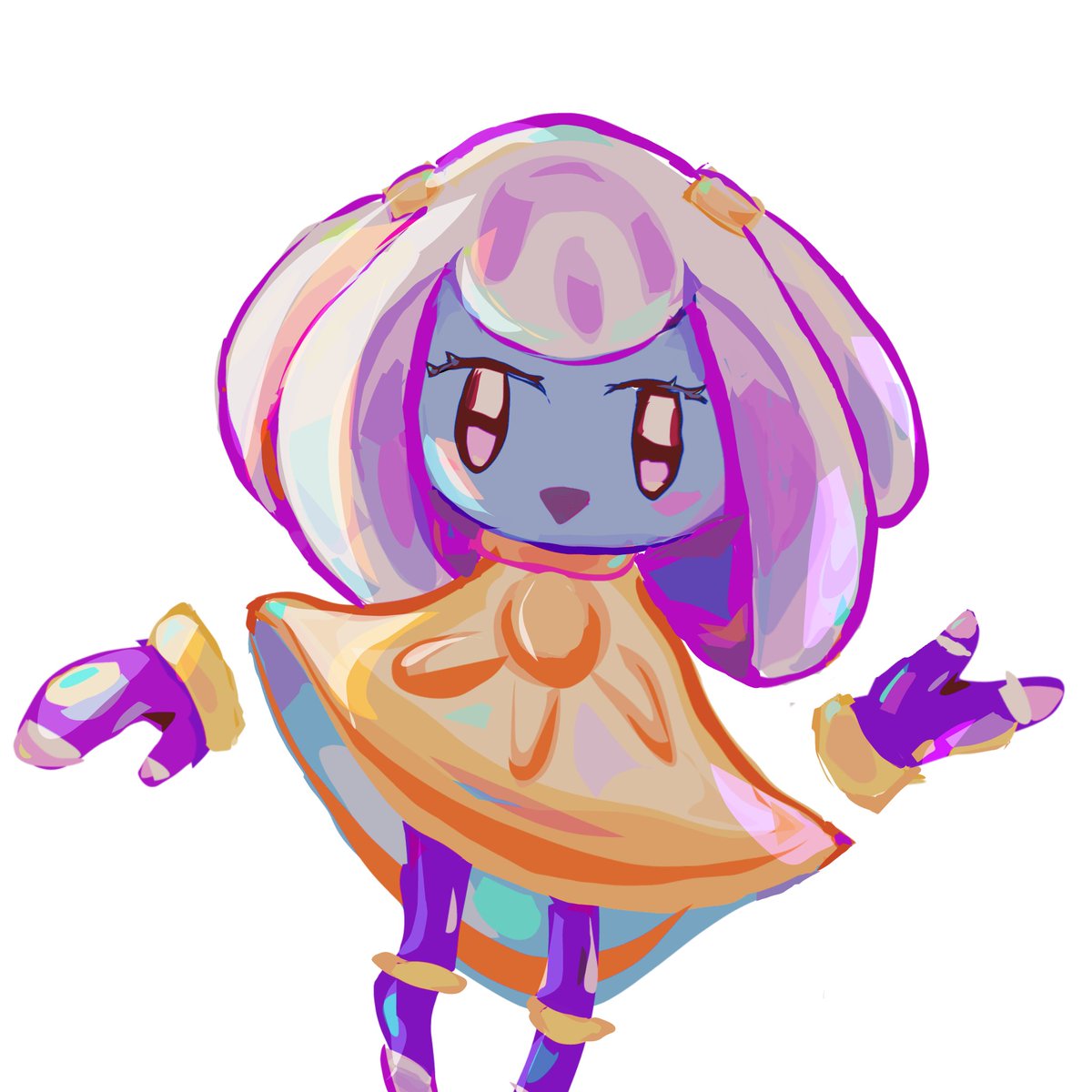 DopeAmin_18's tweet photo. That one kirby's new gal https://t.co/3Z7adk78f6