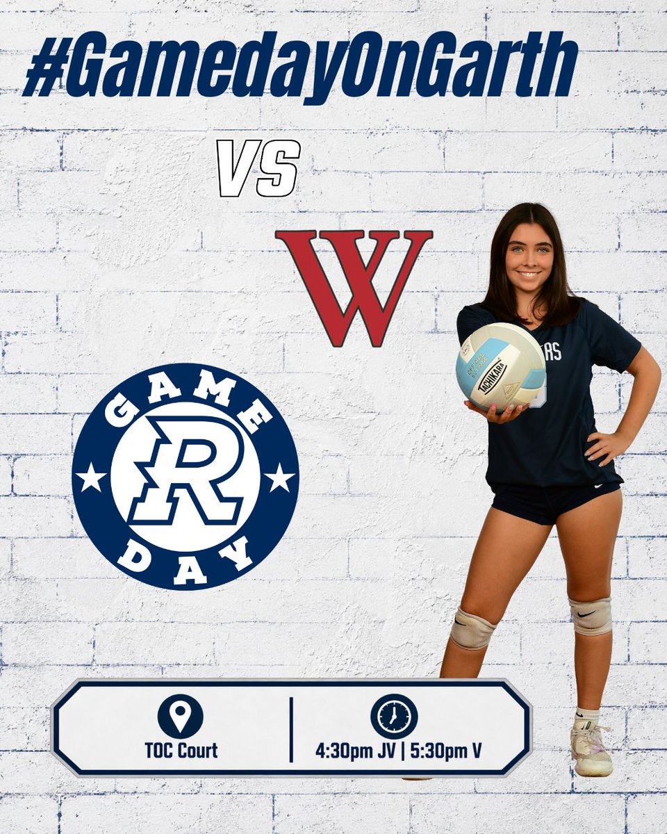 RRaidersAthl's tweet photo. It's #GamedayOnGarth!
Our Volleyball team is back in action today as we host Westminster Christian in a big AA Area Showdown! Come early as we also honor our Seniors before the varsity game begins!
#RaiseTheR #RandolphVolleyball https://t.co/8CIPDXDlwX