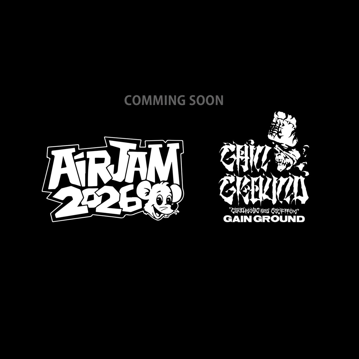 gainground025's tweet photo. きた～～～～！！！！
AIR JAM 2026 x GAIN GROUND 
コラボレーショングッズ 
9月18日（金）20時 受注販売開始！ 
詳細はお楽しみに！！ 
ONLINE STOREにて https://t.co/2SfJ2eEcAd https://t.co/Lk0a4sBnak