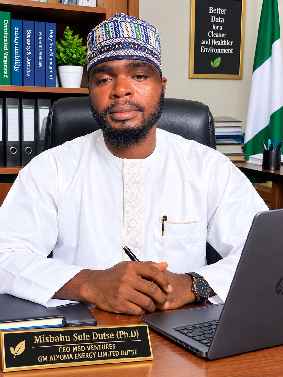 Misbahu_Dutse's tweet photo. Meet Misbahu Sule Dutse, CEO of MSD VENTURES and Manager of ALYUMA ENERGY, LIMITED Dutse Branch.

AN Environmental Management professional, entrepreneur, and experienced business leader with a passion for sustainable development, strategic management, and community growth. https://t.co/A3pud8LRn3
