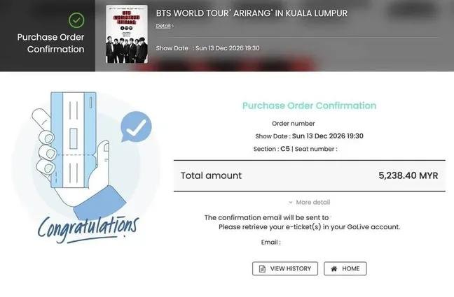 korirphincent's tweet photo. WTS
I am selling tickets for BTS IN KUALA LUMPUR MALAYSIA 
CAT: VIP + SOUNDCHECK (C3)
Quantity: 3
Date: 13 Dec (Day 2)
RM1288
PM if interested
#BTSINKL https://t.co/m10lfZHeUl