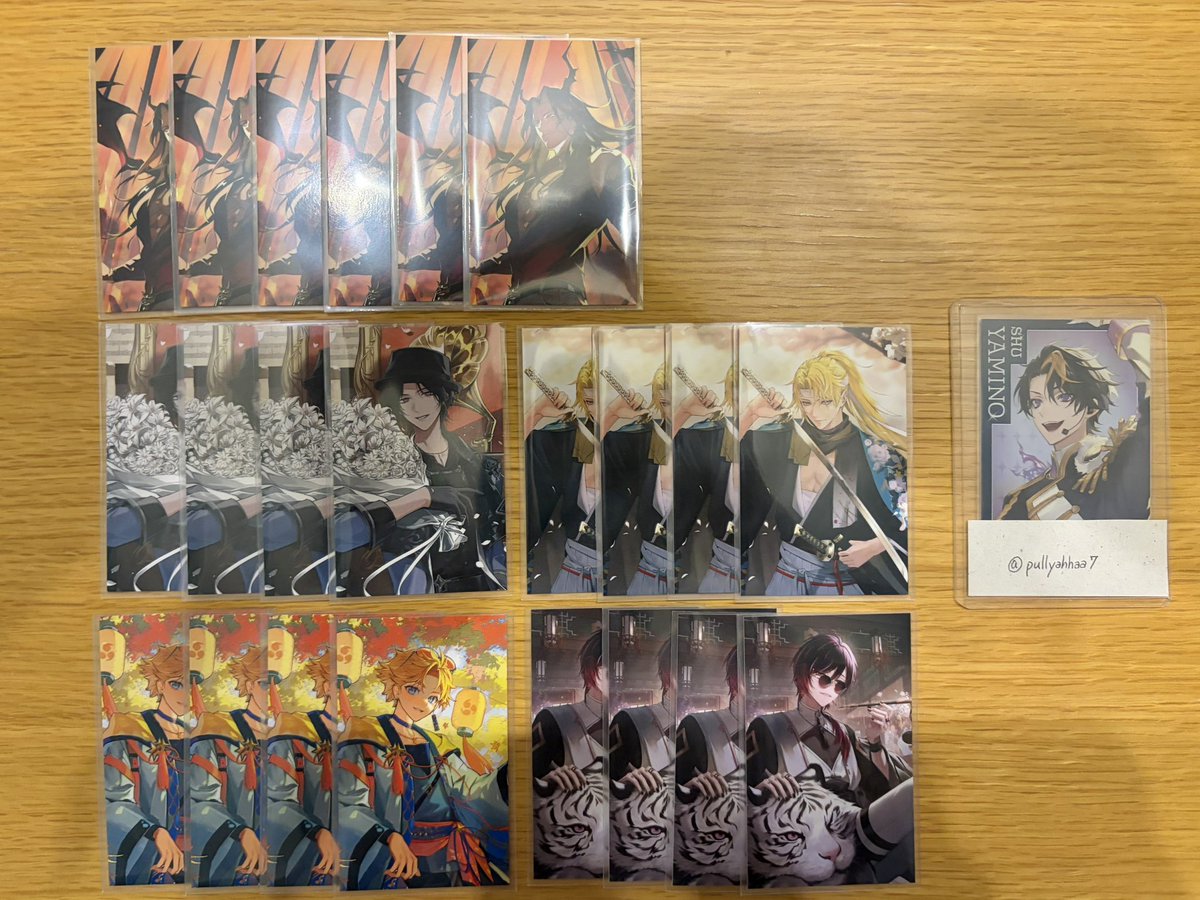 pullyahhaa7's tweet photo. 【交換・譲渡】
にじさんじ ノスタルジアコレクション2026 ランダムコレクションカード
Oグループ

譲:画像1枚目
求:画像2枚目参照 or 定価＋送料

郵送でのお取引
お気軽にお声掛けください！ https://t.co/Ae51uddD4C