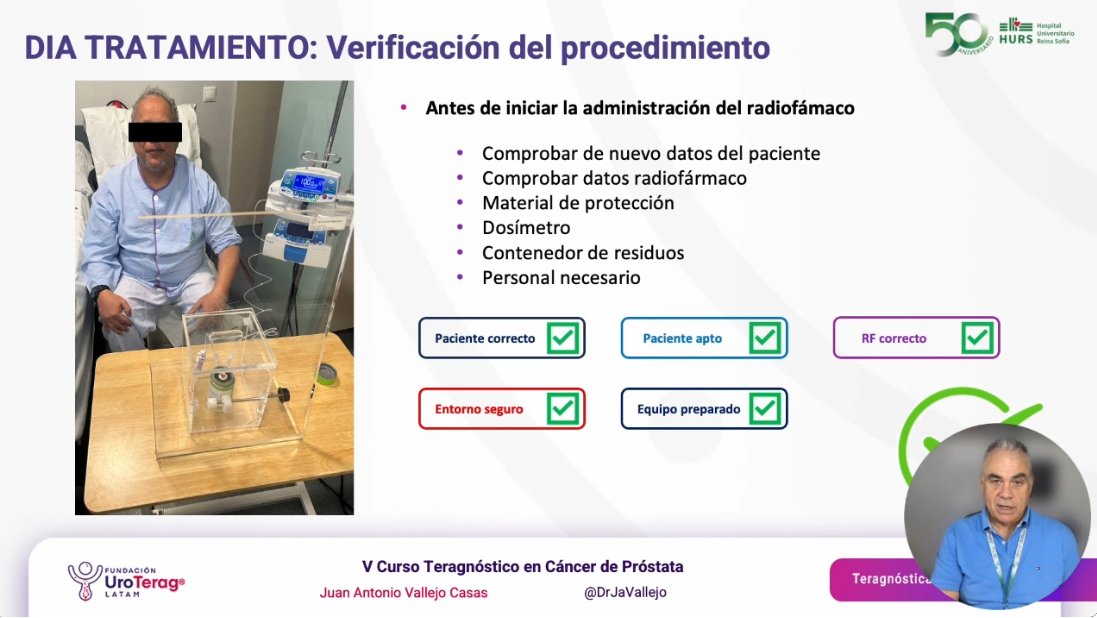 NuclearHURS's tweet photo. El 9 de septiembre se celebró el MÓDULO 6 del V Curso Teragnóstico en Cáncer de Próstata 2026.

Compartimos imágenes de la charla “Una guía práctica sobre la aplicación del tratamiento y las medidas de radioprotección”, impartida por el @DrJaVallejo https://t.co/sHpFIGsoLj