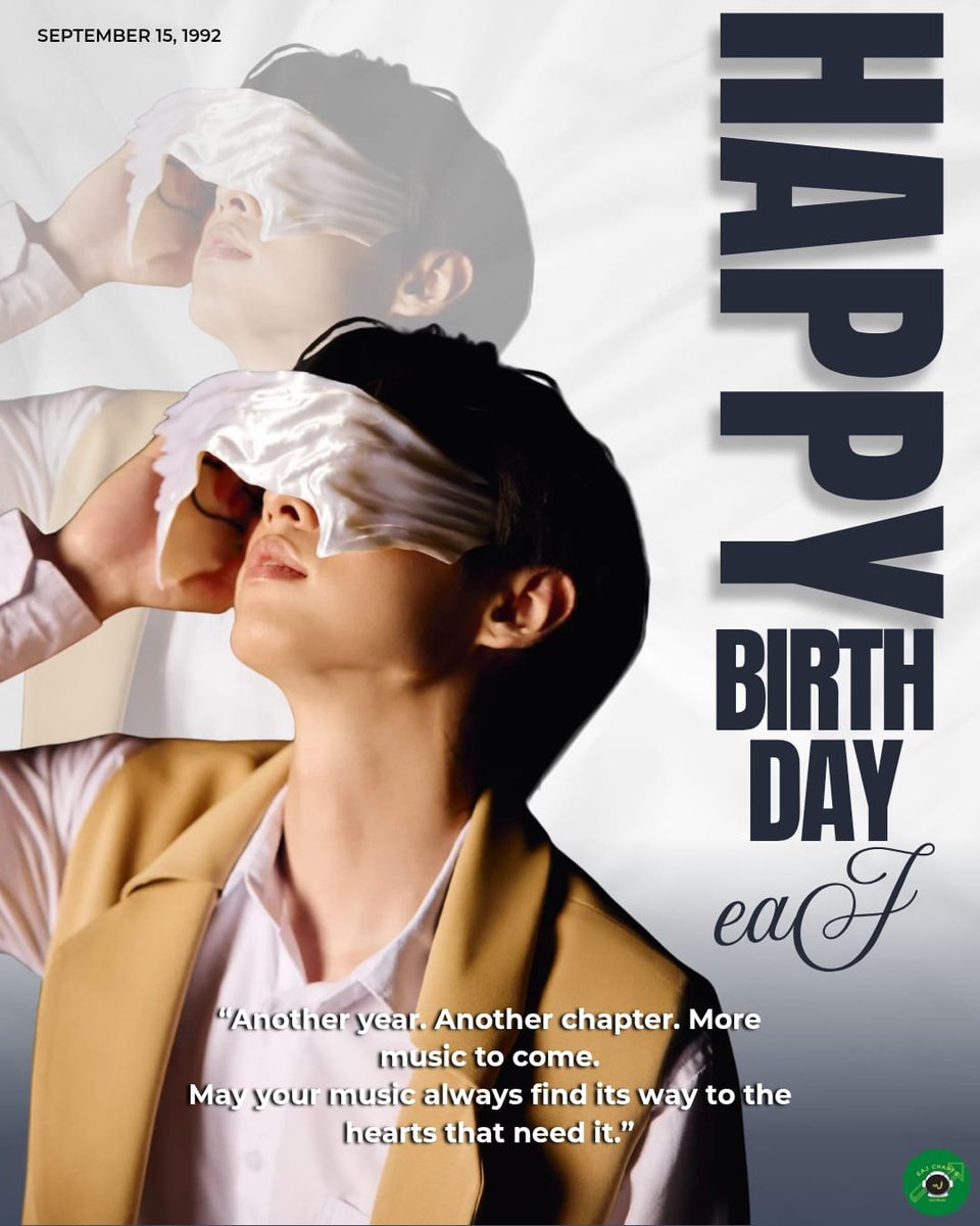 eaj_charts's tweet photo. To someone we hold so dearly~
Someone who has taught us what it means to be fully human, to live with purpose, to care for others, and to leave a little kindness wherever we go.

Hey, eaJ Park @eaJPark happy 34th birthday✨️🎉
May this new chapter of your life unfold with gentle days and beautiful beginnings. May the sky above you and the earth beneath you accompany you through every step of your journey, guiding you safely toward a life filled with peace, happiness, good health, and countless reasons to smile.

May you continue to grow, to dream, and to shine in your own beautiful way, like the stars that keep glowing even in the darkest of nights.

May 34 be a year of light, love, and meaningful moments. And wherever life takes you, may you always find your way back to the things that make your heart feel alive.

Happy birthday, eaJ. May your light always find its way through🤍✨
#eaJ #HappyeaJDay #TheChapter34ofeaJ