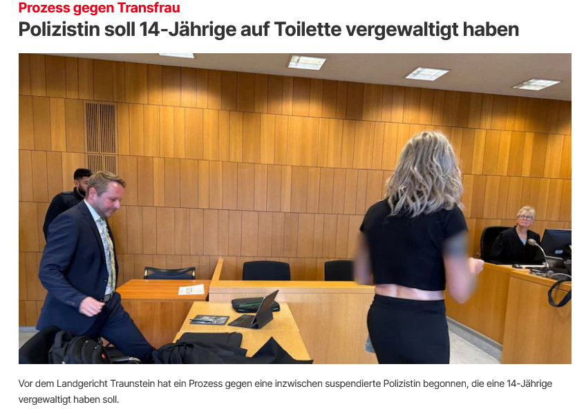 GuntramPross's tweet photo. Ein Polizist (!), der vorgibt, eine Frau zu sein, vergewaltigt eine 14-Jährige, außerdem werden bei ihm nicht nur gewalttätige Kinderpornos mit zum Teil Dreijährigen (!!!!) gefunden, sondern eigene Aufnahmen beim Sex mit anderen Sexualpartnern und einem Hund (!). 

Jetzt bietet die Justiz diesem abartig gestörten Stück Scheiße ernsthaft einen Deal an, bei einem Geständnis mit nur 3-3,5 Jahren Haft wegzukommen. Dieser geistesgestörte Typ gehört lebenslang hinter Gittern. Was zum Henker stimmt nicht mit unserer Justiz? Was glauben die, wird so ein Typ danach machen? Sich verhalten, als hätte er nicht einen absoluten Vollschatten?

Das betroffene Mädchen wird sein Leben lang darunter leiden - und der Täter soll nur lächerliche 3-3,5 Jahre "leiden"? Wir brauchen endlich eine Justiz, die Opferschutz vor Täterschutz stellt!