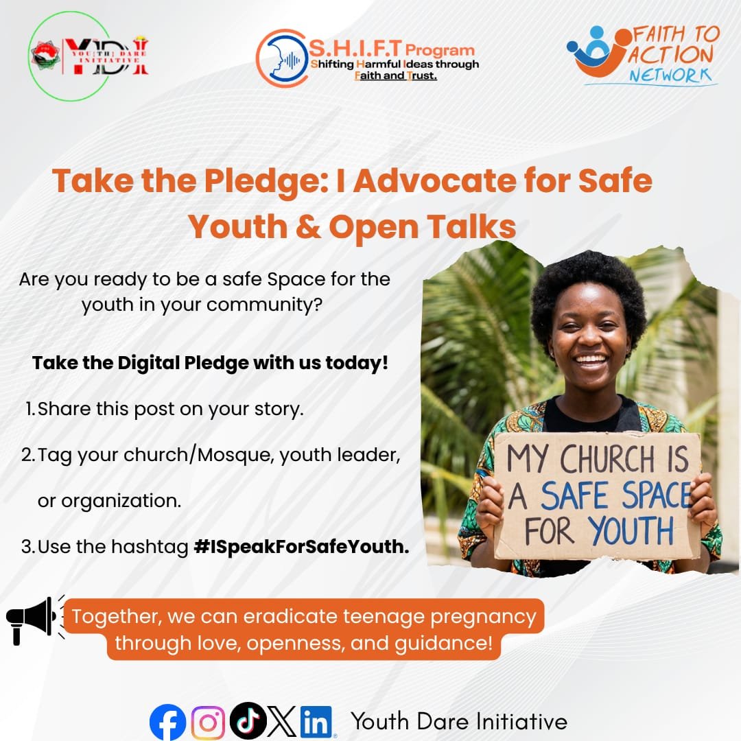 Mutheu48's tweet photo. Let's take action by sharing 
@Youth_Dare 
@FaithtoActionet 
#SHIFT003 #AdolescentHealth #YOUTHDARE #FaithChangeMakers #SacredSpacesSafeYouth https://t.co/dFT1eQKeZb