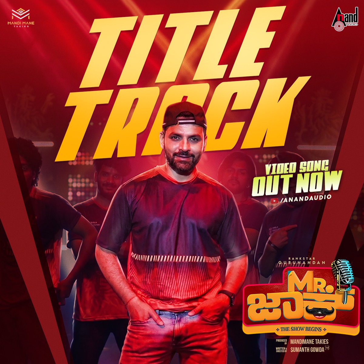 aanandaaudio's tweet photo. #MrJack Title Track OutNow on @aanandaaudio YouTube Channel
Watch now : https://t.co/vmzqG9JxRF
Singer : #mcbijjuu
Lyricist : #sumanth #mcbijjuu
Music : #kiranravindranath
#rankstargurunandan #thapaswinipoonacha #dharmannakadur
#shivasena #abhishekmatad #shivannagirish #sushmithajagappa #ananthpadmanabha #sumanth #mandimanetakies #gopalkrishnadeshpande
#shivasena #sumanthgowda #abhishekmatad #kiranravindranath #comedydrama #mostawaitedcomedydramaof2026
