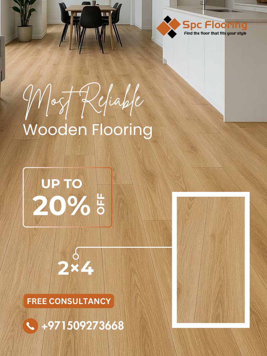 spcflooringuae's tweet photo. Enjoy up to 20% off on premium SPC wooden flooring with free consultancy. Durable, stylish, and perfect for modern homes and interiors.

📞 https://t.co/RXMCf4IITI
🌐 https://t.co/MzXr8PcMxa

#DubaiHomes #DubaiInteriors #DubaiFlooring #DubaiDesign #DubaiLiving https://t.co/qYDAcKpbJJ