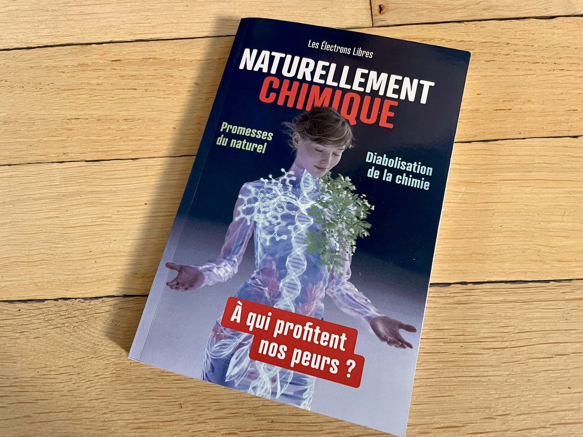 MacLesggy's tweet photo. Je viens de finir ce "Naturellement chimique" intelligent et salutaire ! Il démonte avec pédagogie l’opposition entre "naturel" et "chimique", avec des exemples savoureux.
De la science accessible, rigoureuse et sans catastrophisme ! Bravo à ses auteurs @lel_media
#realfacts https://t.co/vANDDp3CLZ