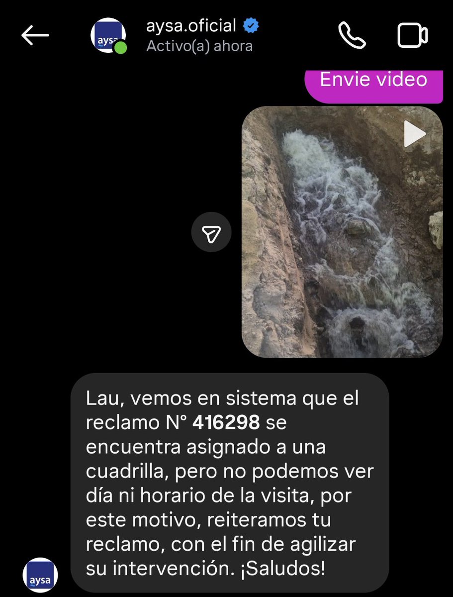 studio_ambi's tweet photo. @AySA_Oficial vergüenza!!!!   48hs para darnos agua cuando @gcba rompió un caño.   Zona Villa Devoto https://t.co/zA22qEIhCh