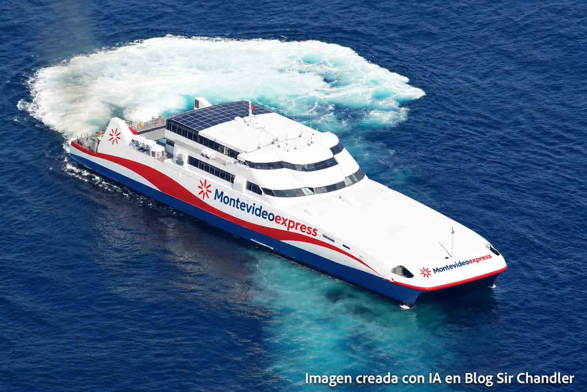 SirChandlerBlog's tweet photo. Se picantea el Río de la Plata: Colonia Express quiere ir directo a Montevideo pero no la dejan https://t.co/fHhBkdkTps https://t.co/ZqSli1GwCH