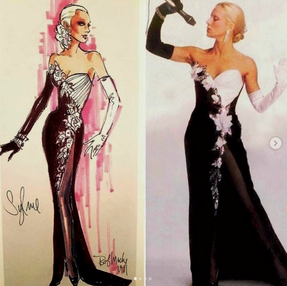 albumSV's tweet photo. Bob Mackie, his name evokes Sylvie Vartan, a fabulous "show woman" who sang and danced with Elegance.
He created many stage costumes for Sylvie, in her heyday.
(image: SV Official Instagram) https://t.co/wMtqP0Uyns