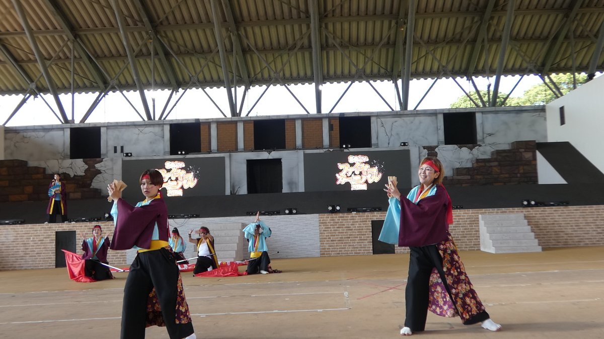 529sf's tweet photo. YOSAKOI連☆鈴舞 
さのよいファイヤーカーニバル 2026/07/19 レインボードーム会場 https://t.co/E9UDFXKRlY @YouTubeより 

九州がっ祭以来、また観れてよかった～、次はどこだろー。
#YOSAKOI連☆鈴舞 
#鈴舞 
#さのよいファイヤーカーニバル 
#よさこい #yosakoi https://t.co/mmxoXwJLb1