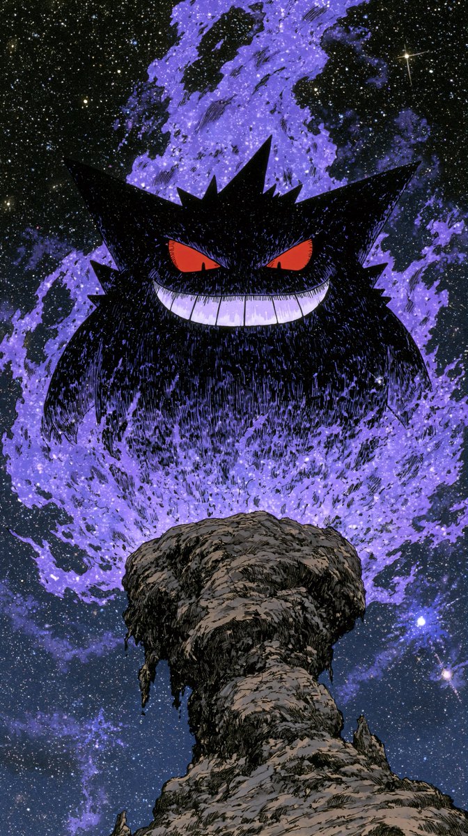 Classisco123's tweet photo. Gengar 👿 https://t.co/ewSE3LS6Z6