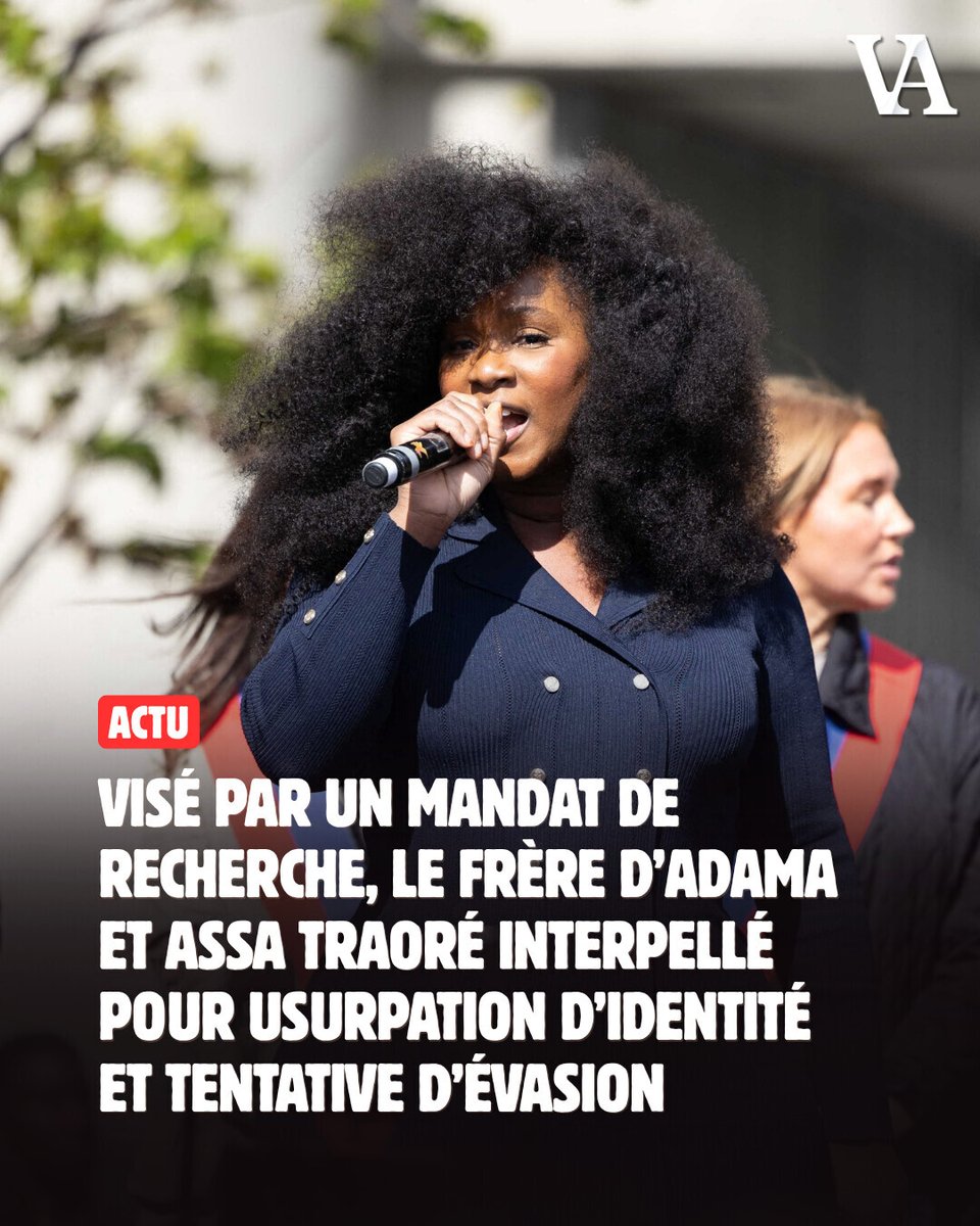 Valeurs's tweet photo. 🔴 Visé par un mandat de recherche, Bagui Traoré a été interpellé lundi soir à Dugny (Seine-Saint-Denis) pour "usurpation d’identité" et "tentative d’évasion", selon Le Figaro. https://t.co/Bn9PBofZZ5