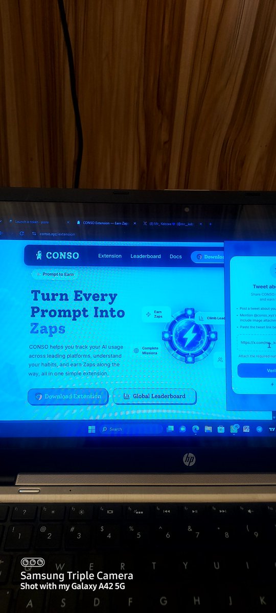mr__kebzee's tweet photo. Turn every prompt into #zaps 

@conso_xyz is coming 🔥🔥

This number 1 airdrop https://t.co/htQE0IXgFp