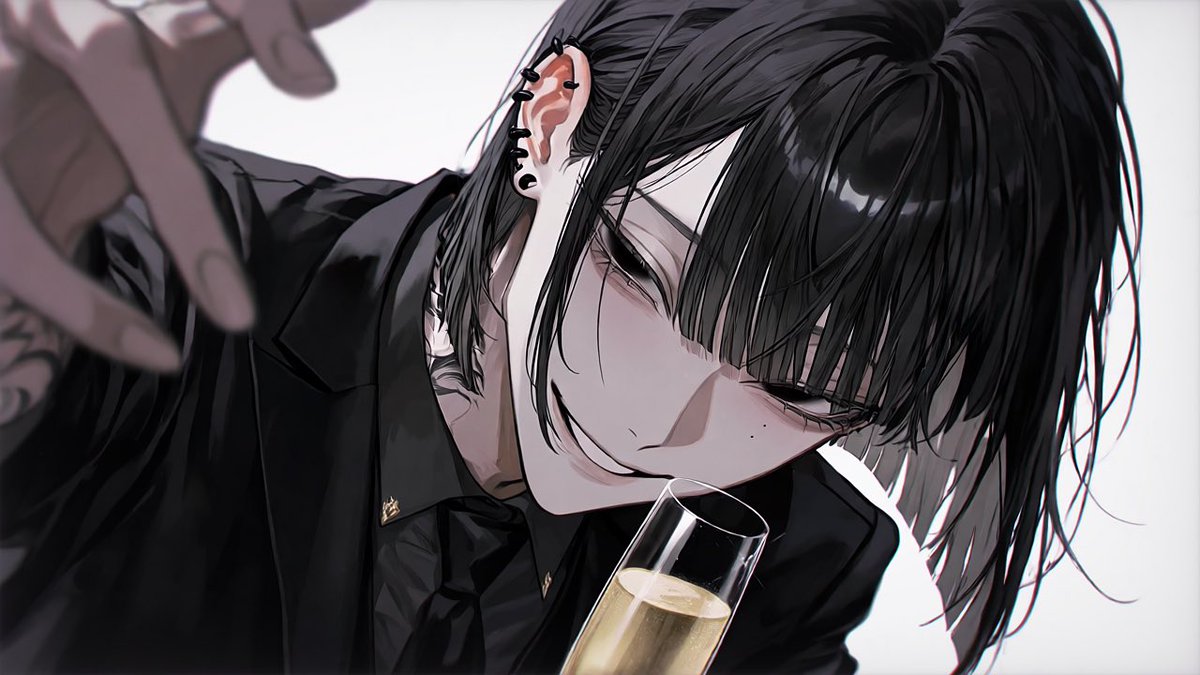 _ooobake's tweet photo. ╭━━━━━━━━━━━━━━━━━╮
　  姫、もう酔うてもうたん？
　　　　　…ほら、お顔真っ赤っかや
╰━━━━━━━━━━━v━━━━━╯ https://t.co/2rOgP8PYTY