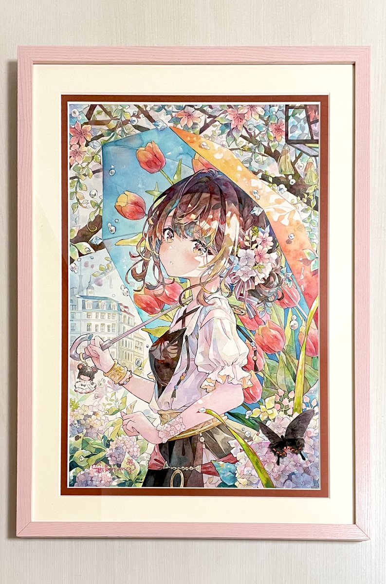 リクエストをいただいたので個展会場で完売した ・アクリルブロック