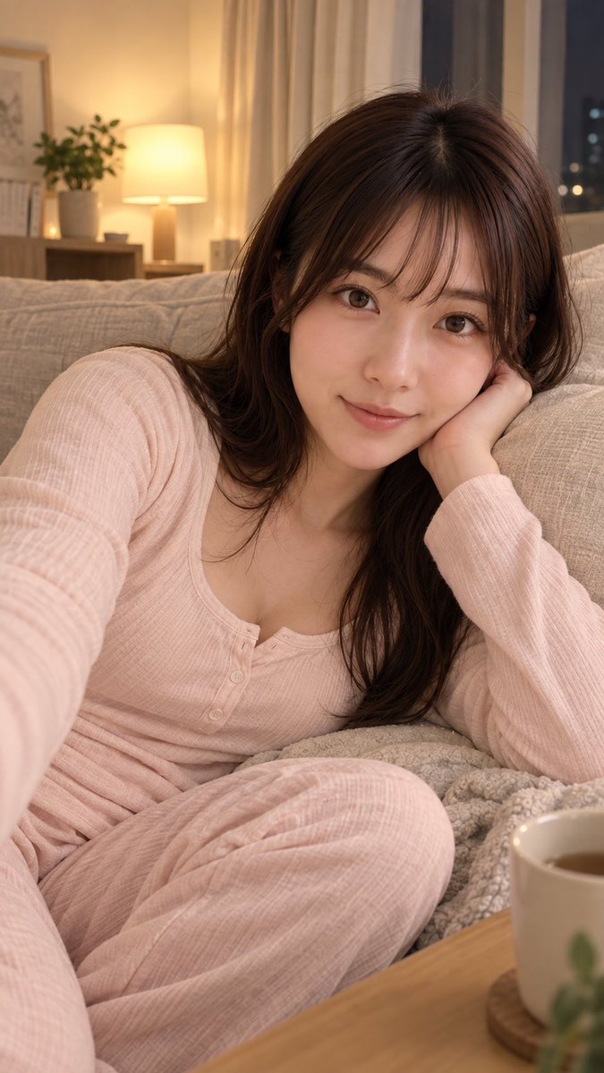 mio_25_'s tweet photo. ただいま〜

今日は仕事でくたくた😵‍💫
帰ってすぐ部屋着に着替えて、
ソファでだらーっとしてます笑

明日も忙しくなりそうだし、
今日はもう動かなくていいよね？

全然リプ返せてなくてごめん🙏 https://t.co/d067E0dc4t