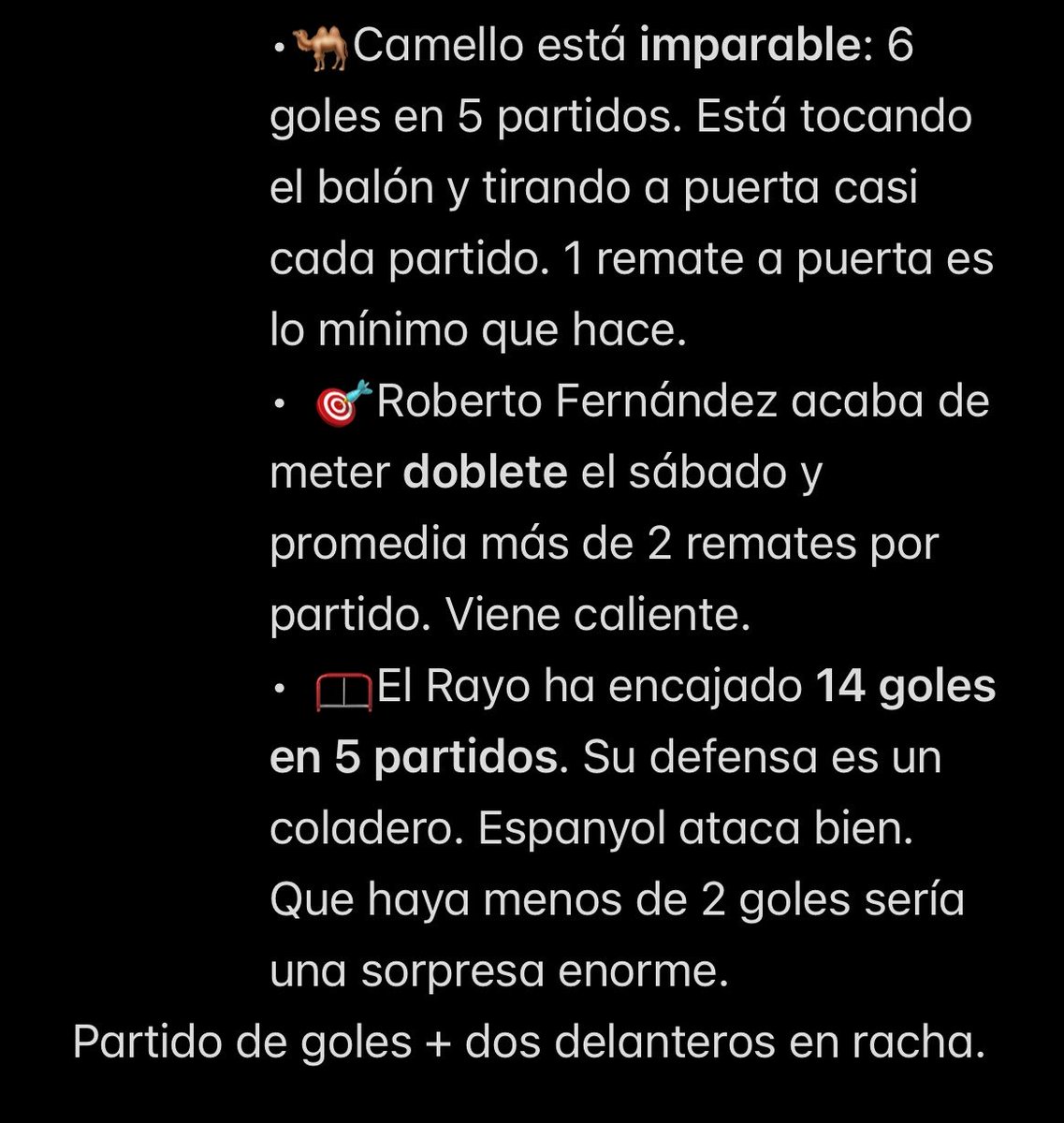 Dualtip2's tweet photo. Más cómo estás en el canal de telegram de la bio 
#espanyol #rayovallecano #Roberto #Stake #Bet #apuestadeportiva https://t.co/DIMuMLxIN0