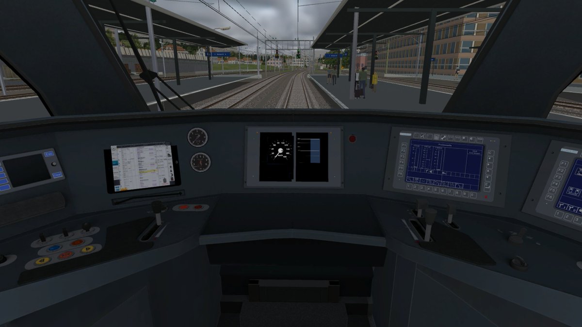 ScageDev's tweet photo. I already owned several high-quality 3D models from paid Train Simulator Classic add-ons. With Astra, I managed to adapt and integrate them into Open Rails.

I now have a fully functional train in Open Rails with a high-quality 3D cab.
#chatgpt #astra https://t.co/8em0ITX1Zm