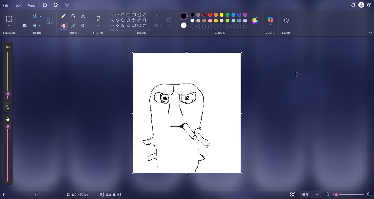 Mauvespectre's tweet photo. Gotta love it #artㅤㅤㅤㅤ #digitalart���ㅤㅤㅤ #mspaint https://t.co/531NNoYsAk