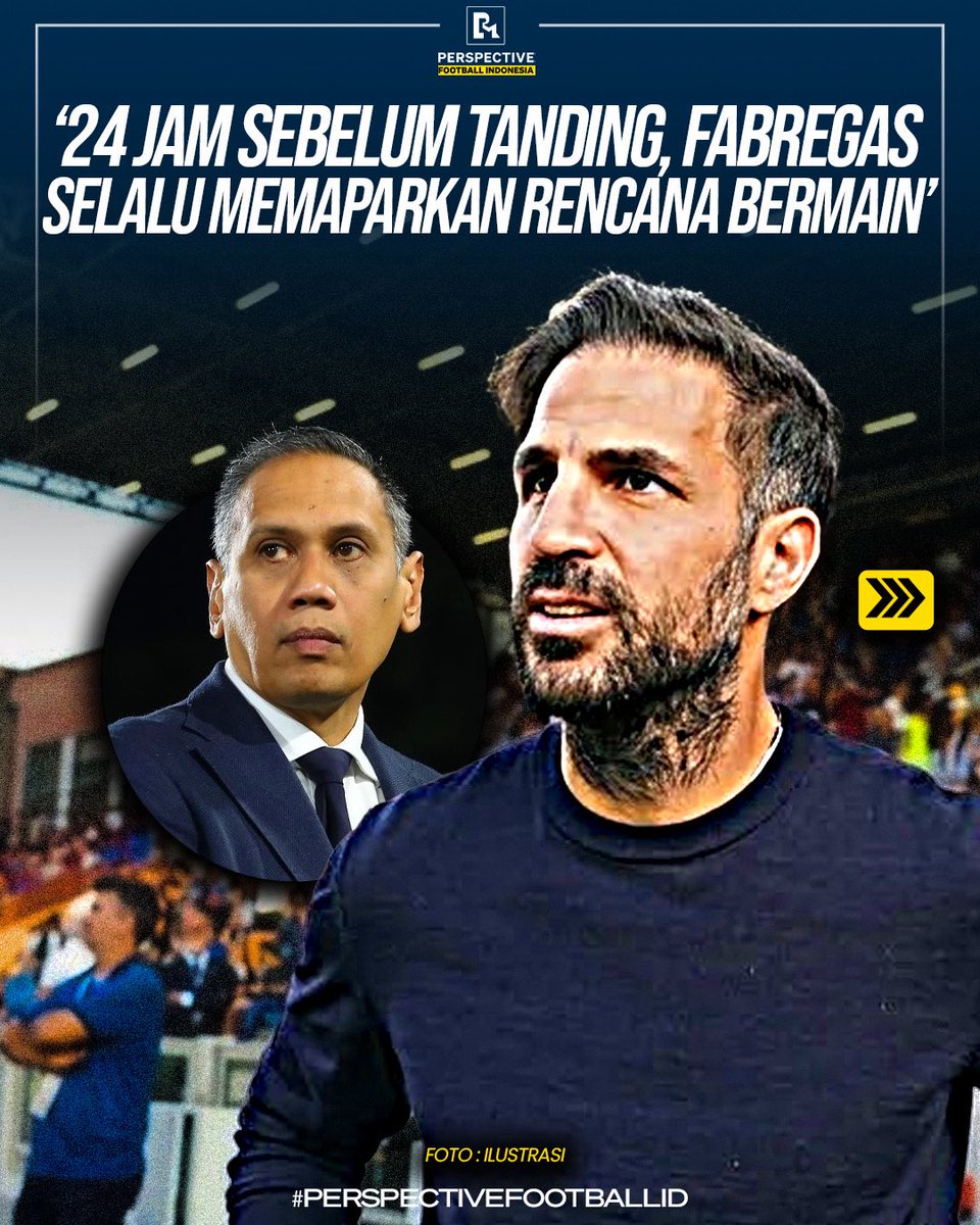 Persfootball's tweet photo. 🚨SEBELUM TANDING, WAJIB PERSENTASI TAKTIK KE PEMILIK KLUB! 🇮🇹😅

Presiden Como 1907, Mirwan Suwarso mengatakan bahwa pelatih Cesc Fabregas selalu mempersentasikan cara bermain tim di setiap 24 jam sebelum bertanding.👨‍🏫👀

Fabregas juga wajib menyiapkan laporan seusai pertandingan, karena laporan tersebut akan digunakan oleh tim analis dan kedua pihak saling berbagi data. 📊🙏🏻