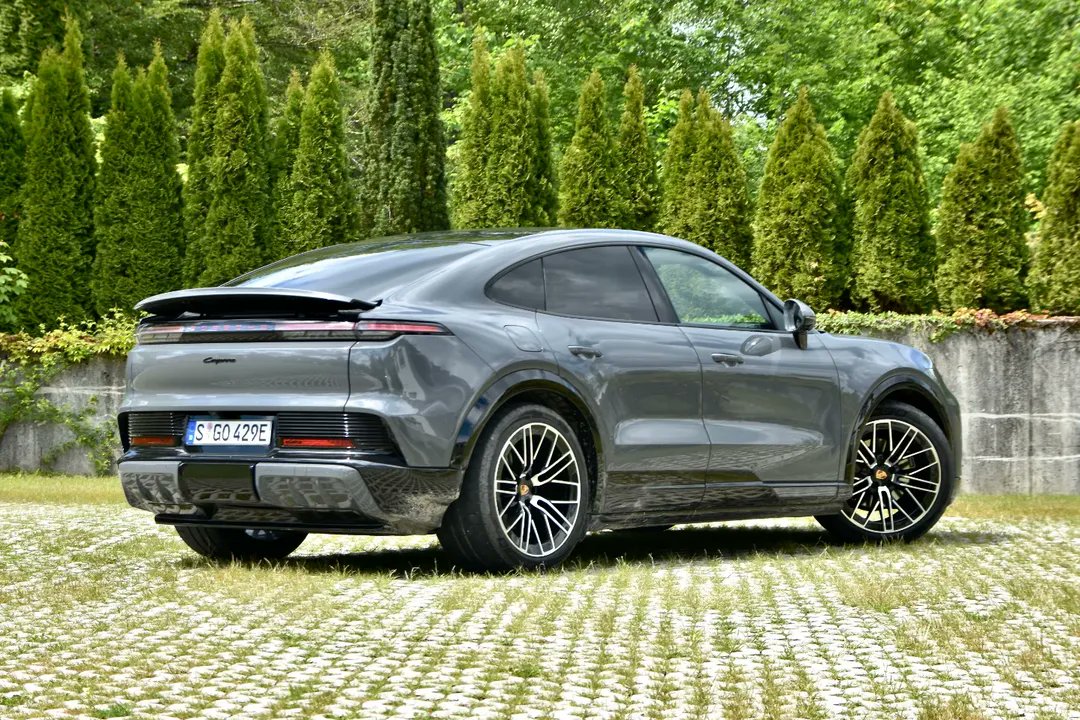 sharolee88162's tweet photo. This week’s Germany trip was all about the 2026 Porsche Cayenne Coupe Electric. I drove all three versions, but can’t say more just yet. https://t.co/pRXyGTYWcT
