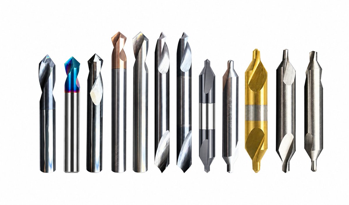 HYCuttingTools's tweet photo. Spot drill or center drill?

Spot drills help start holes accurately and can also chamfer.

Center drills are mainly used for center holes in turning.
Which one do you use more often? #CNC Machining https://t.co/q7ckYfHF2l