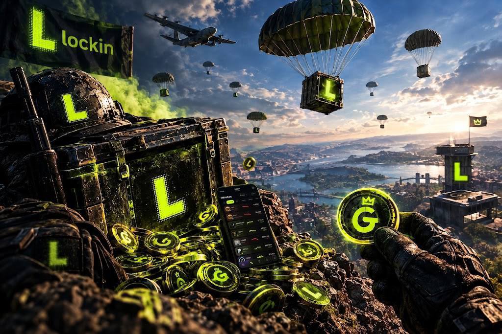 Lockincommunity's tweet photo. LOCKIN: BATTLEGROUNDS
 — G Points are LIVE 🚨

The G Points system is now live inside @tradeonlockin 

Here’s how it works:

• $500 in verified trading volume = 1 G Point 
• No cap, no whitelist, no paid access 
• Trade through LOCKIN, Gbot, or GroypFi Swap & Terminal
• All volume contributes to the same leaderboard 
• Hold $GROYP + Groyper NFTs for allocation multipliers

The airdrop is backed by real trading activity, with the pot held in a public on-chain wallet.

Trade across the GroypFi ecosystem. Earn your share of the pot.

Season 2 is live. Time to farm Gs🍷