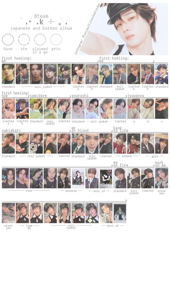 lenitrades's tweet photo. &amp;TEAM ANDTEAM korean japanese album photocard pc template

updated for: MARK OK ME
⇢ instagram: https://t.co/KOLw1Ezo1B
⇢ hd: https://t.co/Ydv5cLPyYb

ej fuma k
#ANDTEAM #MARK_ON_ME #EJ #FUMA #K https://t.co/a2r8SHNavI