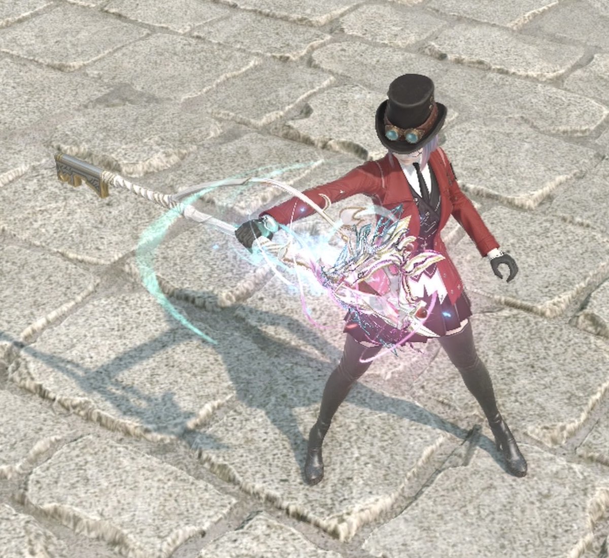 odod0d's tweet photo. 3本目のファントムウェポンは白！
#FF14 https://t.co/WWiffc4p7P