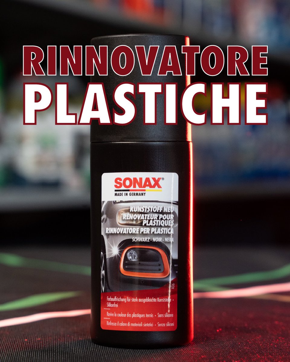 ericbrook94270's tweet photo. Are your car’s exterior plastics dull and faded? Restore bumpers, trims, and details while protecting color and flexibility. Easy application, instant results, resistant to rain and washing. https://t.co/zz6WxagBWC